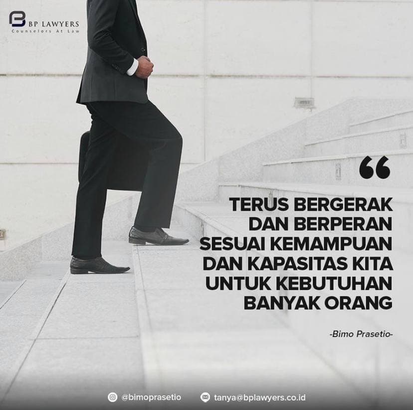 PENTINGNYA PUNYA PERAN