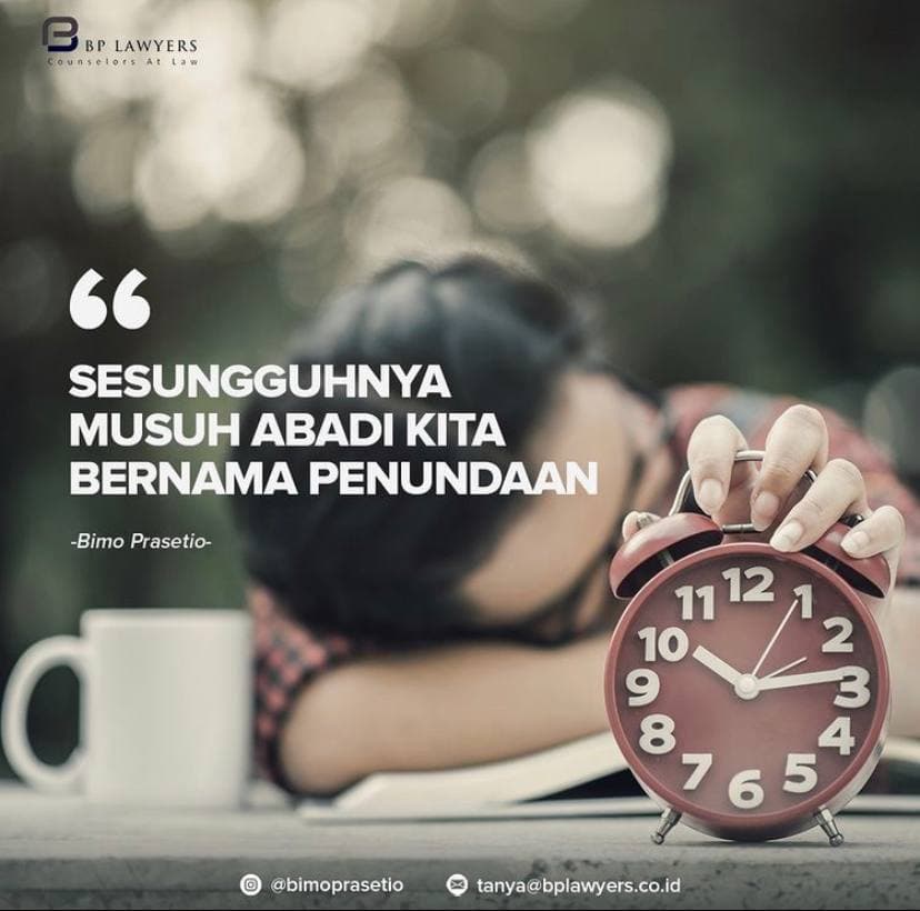TUNGGU APA LAGI ?
