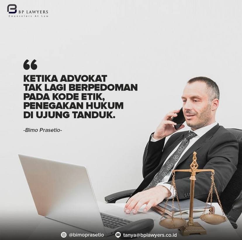 ADVOKAT DAN KODE ETIK