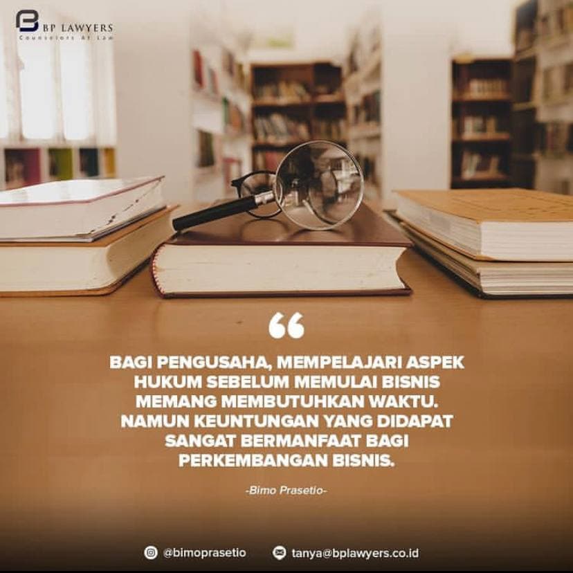 INVESTASI BELAJAR HUKUM