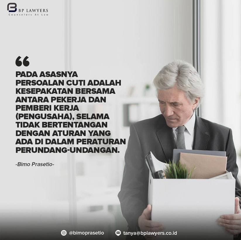 MENYOAL TENTANG CUTI