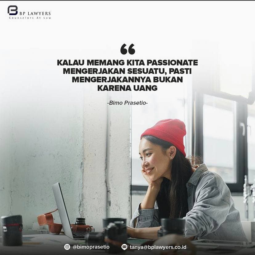BE PASSIONATE ON WHAT YOU DO