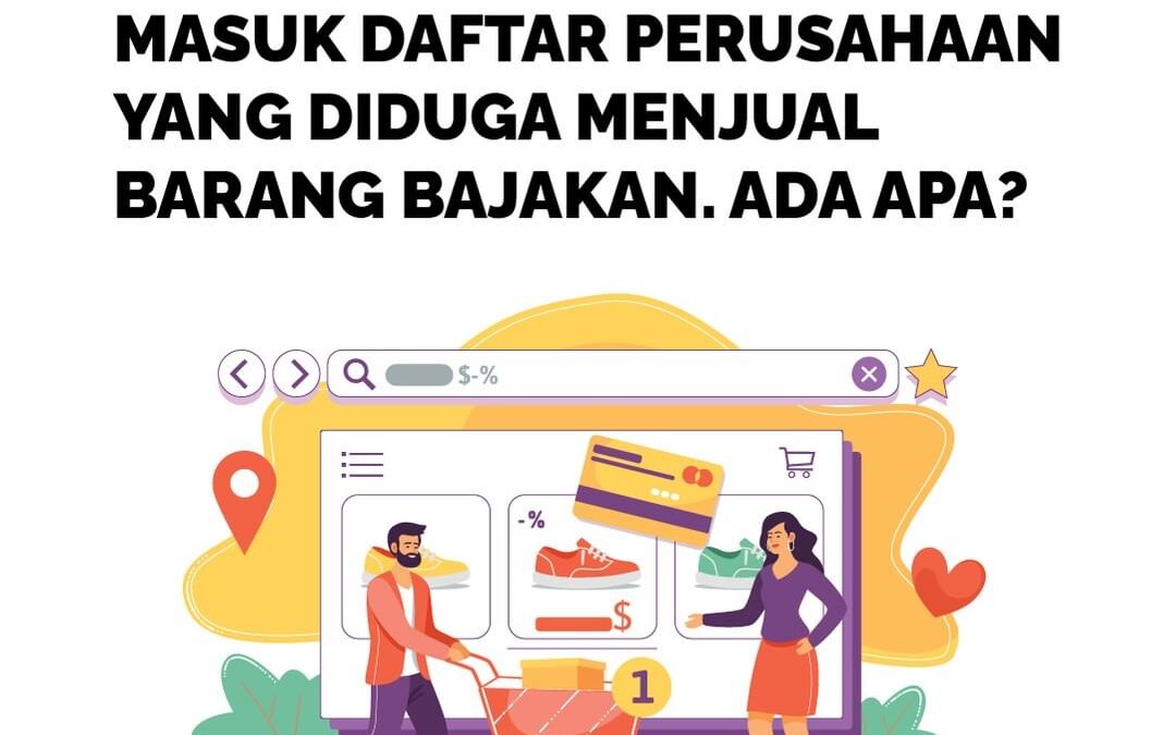 3 MARKETPLACE INDONESIA MASUK DAFTAR PERUSAHAAN YANG DIDUGA MENJUAL BARANG BAJAKAN. ADA APA?