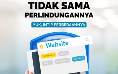 MEREK DAN NAMA DOMAIN TIDAK SAMA PERLINDUNGANNYA YUK, INTIP PERBEDAANNYA