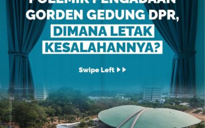 POLEMIK PENGADAAN GORDEN GEDUNG DPR, DIMANA SALAHNYA?