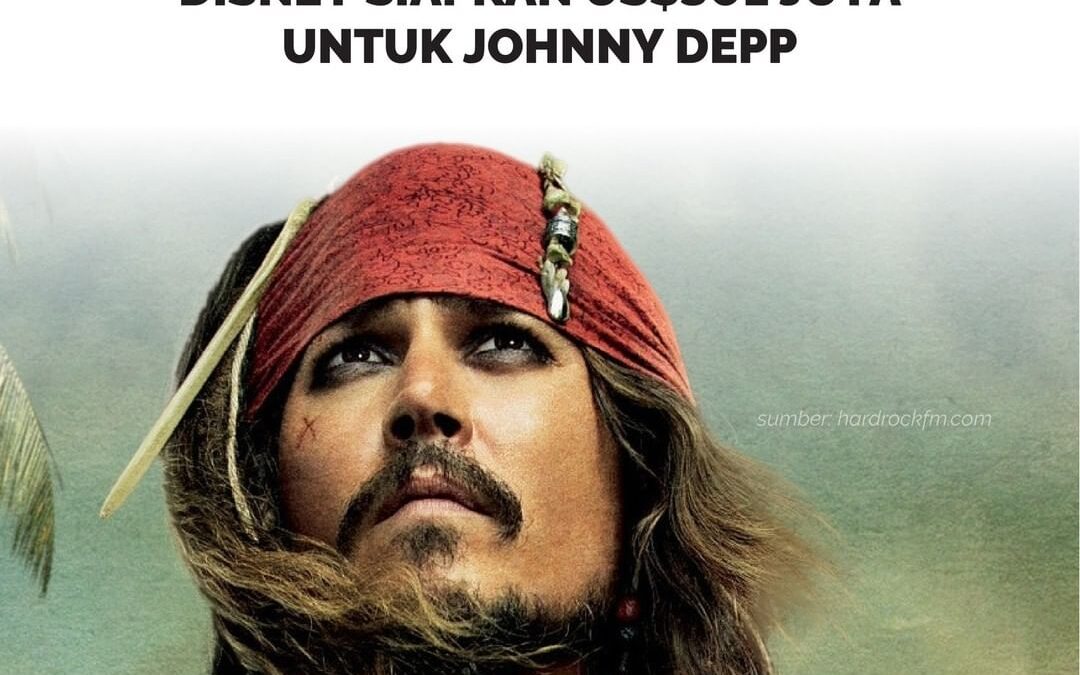 UANG ‘DAMAI’, DISNEY SIAPKAN US$301 JUTA UNTUK JOHNNY DEPP