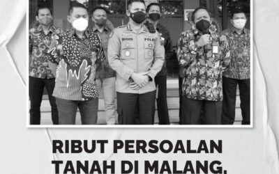 RIBUT PERSOALAN TANAH DI MALANG, HARTA GONO GINI ATAU PRAKTIK MAFIA?