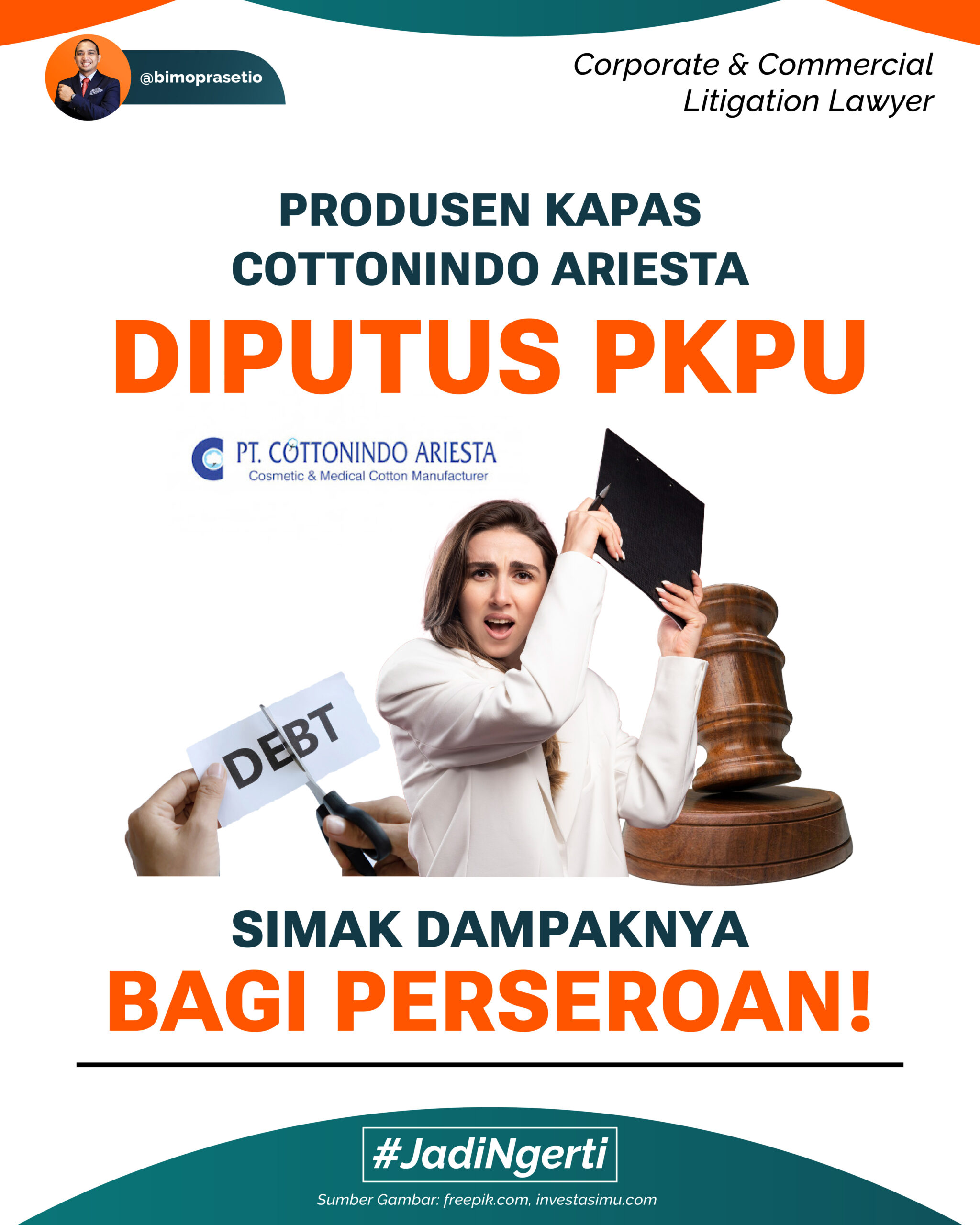Produsen Kapas Cottonindo Ariesta Diputus PKPU, Simak Dampaknya Bagi Perseroan!