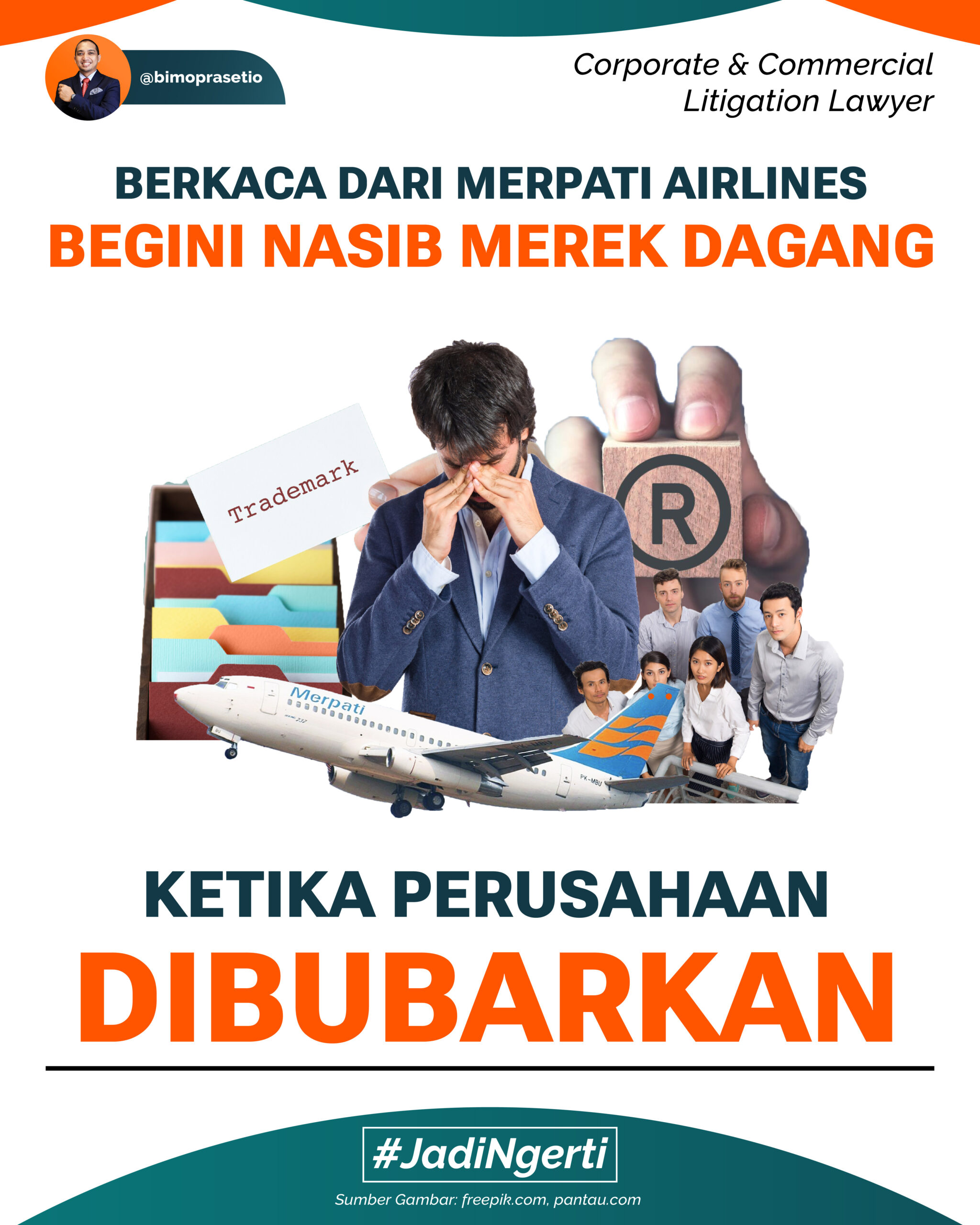 Berkaca dari Merpati Airlines, Begini Nasib Merek Dagang Ketika  Perusahaan Dibubarkan