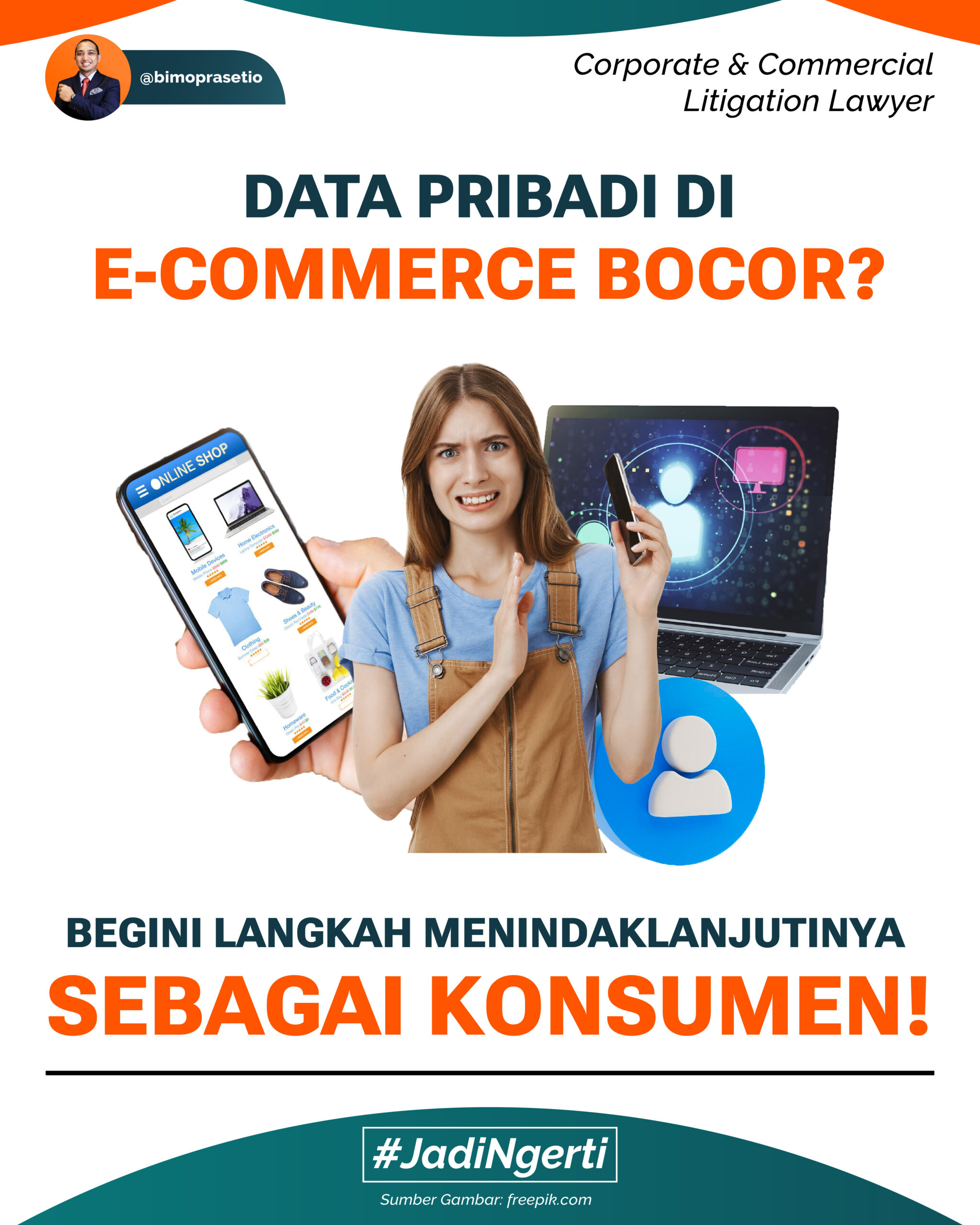 Data Pribadi di E-Commerce Bocor? Begini Langkah Menindaklanjutinya sebagai Konsumen!