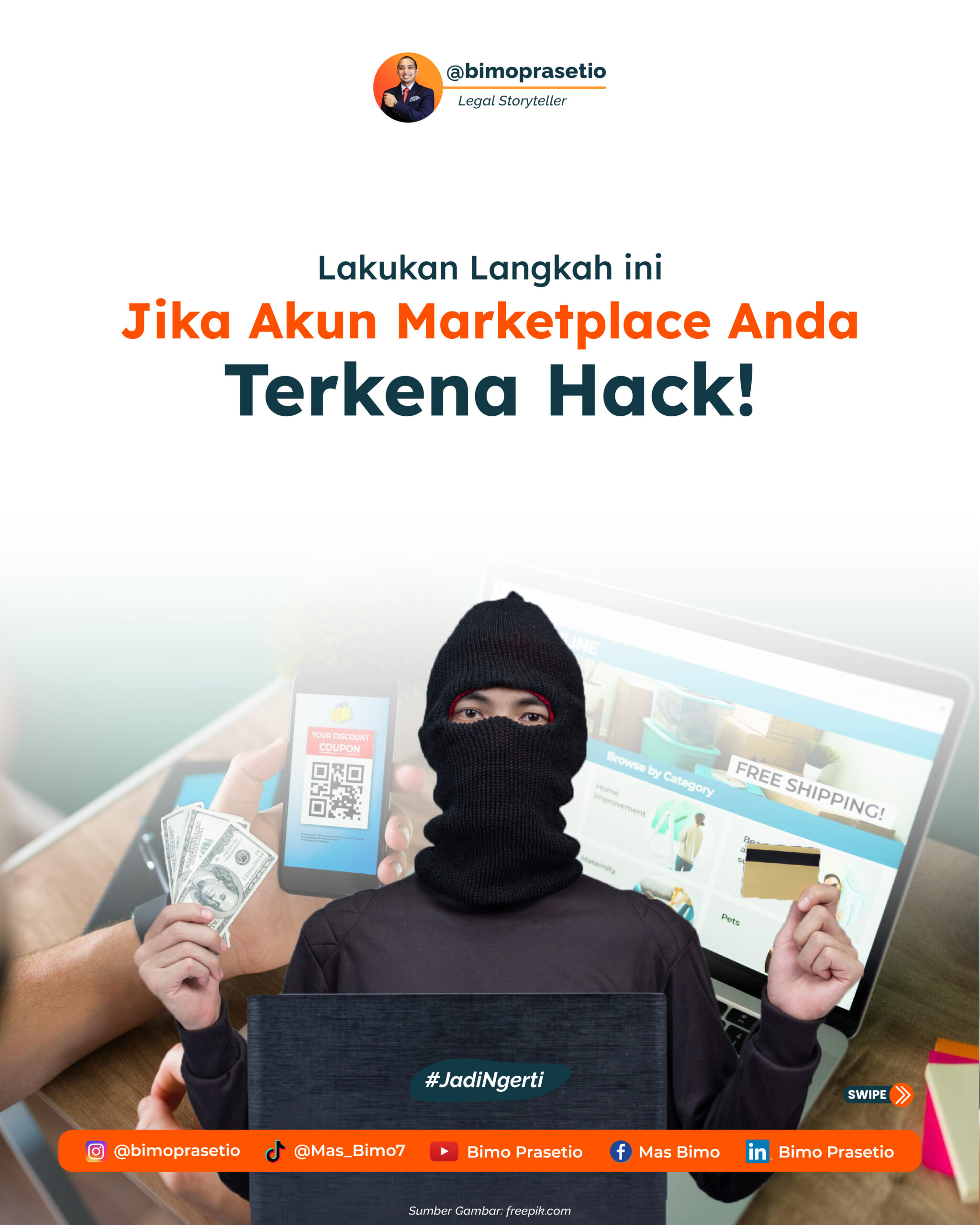 Lakukan Langkah ini Jika Akun Marketplace Anda Terkena Hack!