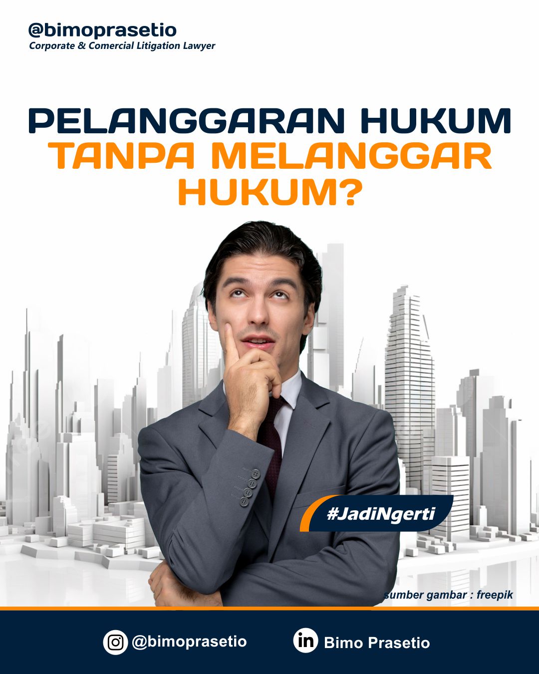 PELANGGARAN HUKUM TANPA MELANGGAR HUKUM?