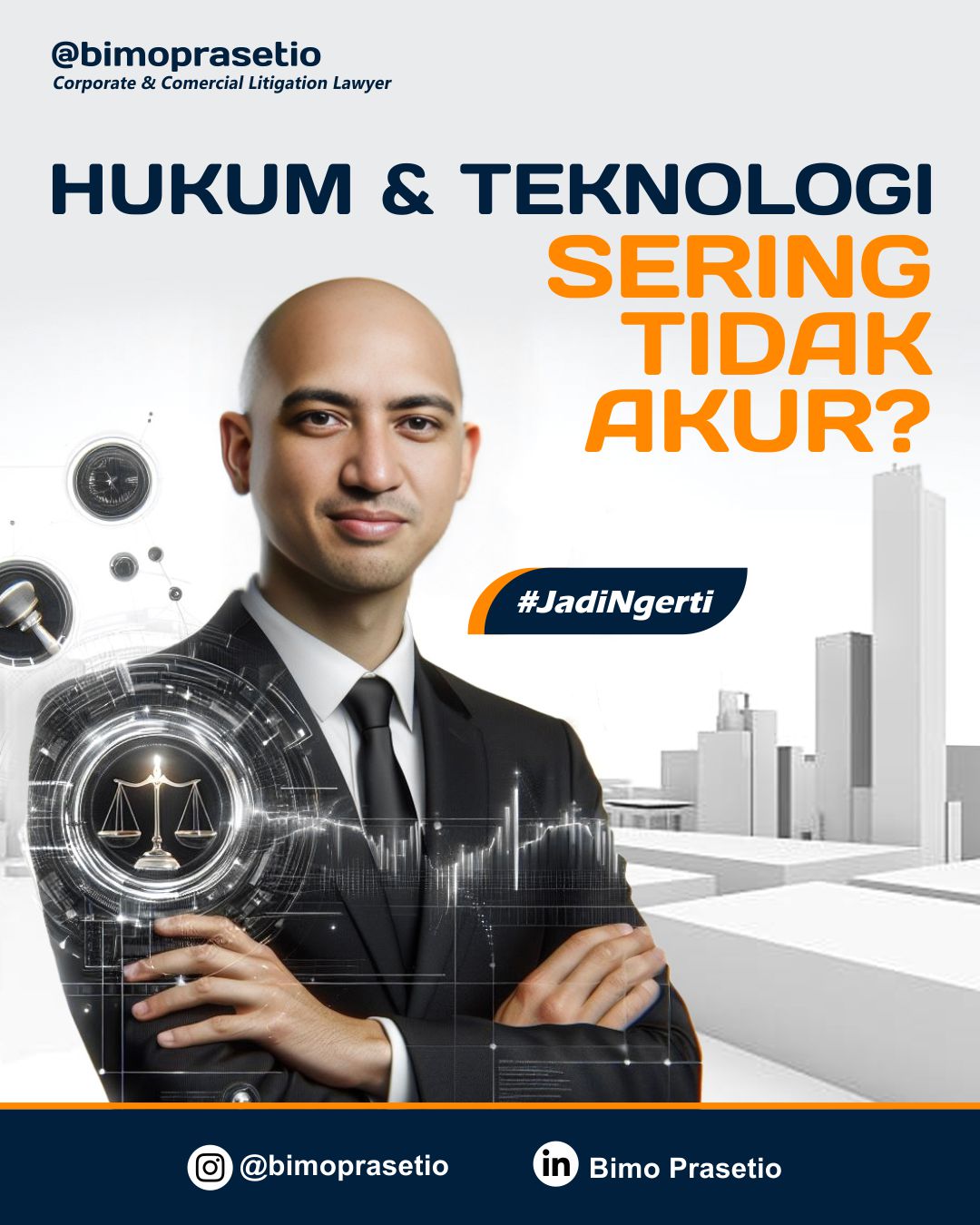 HUKUM DAN TEKNOLOGI SERING TIDAK AKUR? HUKUM DAN TEKNOLOGI SERING TIDAK AKUR?