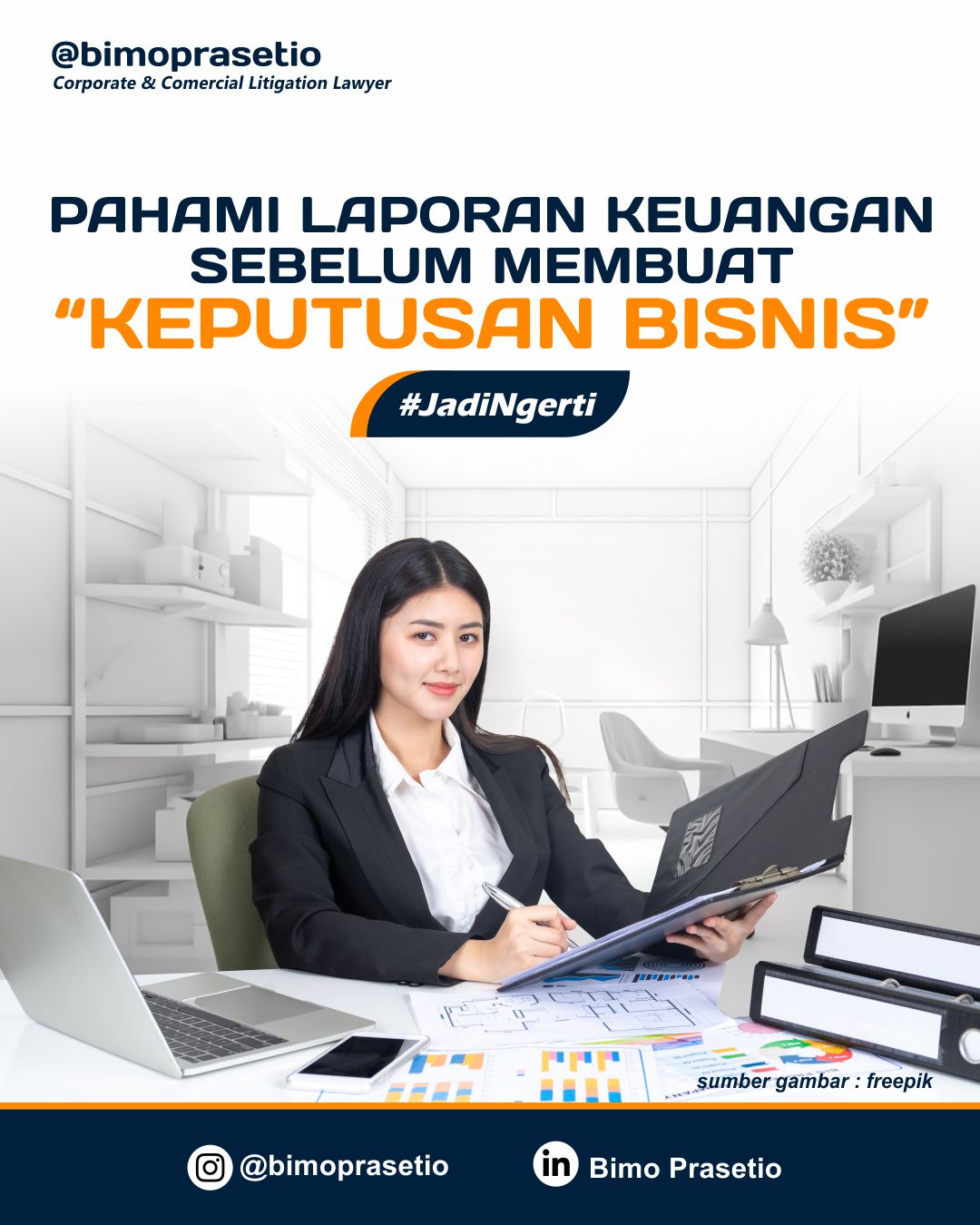 PAHAMI LAPORAN KEUANGAN SEBELUM MEMBUAT KEPUTUSAN BISNIS PAHAMI LAPORAN KEUANGAN SEBELUM MEMBUAT KEPUTUSAN BISNIS