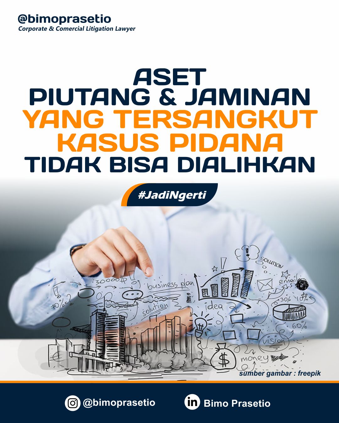 ASET PIUTANG DAN JAMINAN YANG TERSANGKUT KASUS PIDANA TIDAK BISA DIALIHKAN