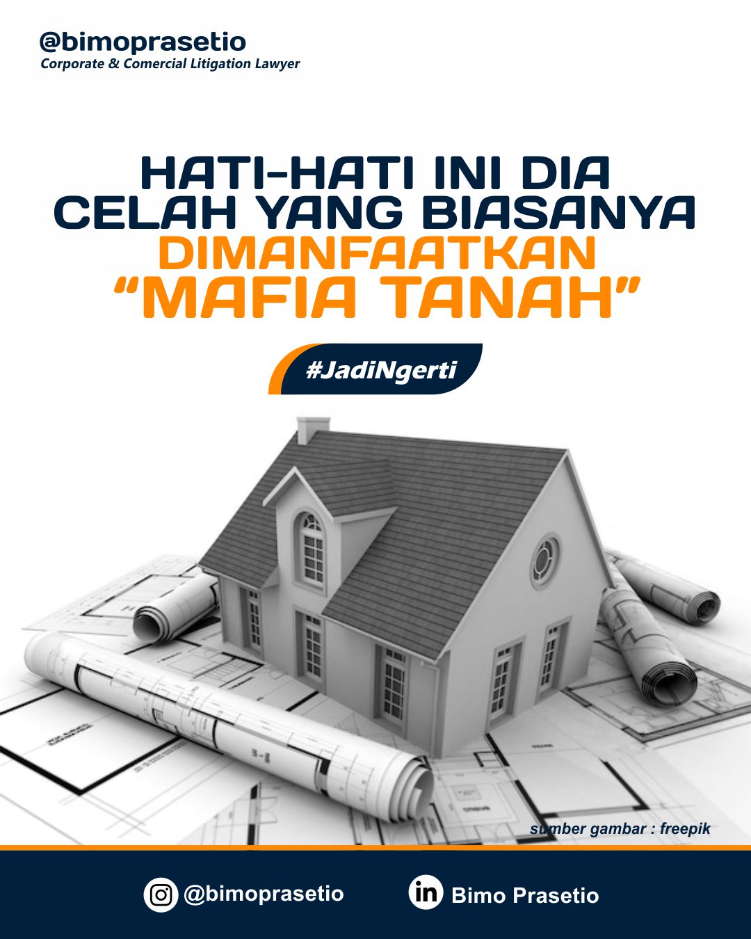 HATI - HATI INI DIA CELAH YANG BIASA DIMANFAATKAN MAFIA TANAH
