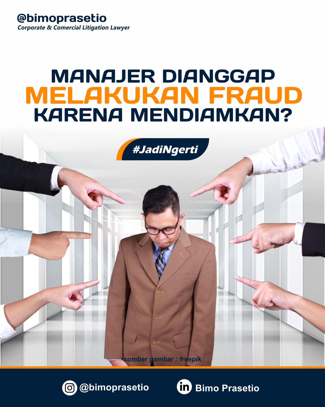 MANAJER DIANGGAP MELAKUKAN FRAUD KARENA MENDIAMKAN? MANAJER DIANGGAP MELAKUKAN FRAUD KARENA MENDIAMKAN?