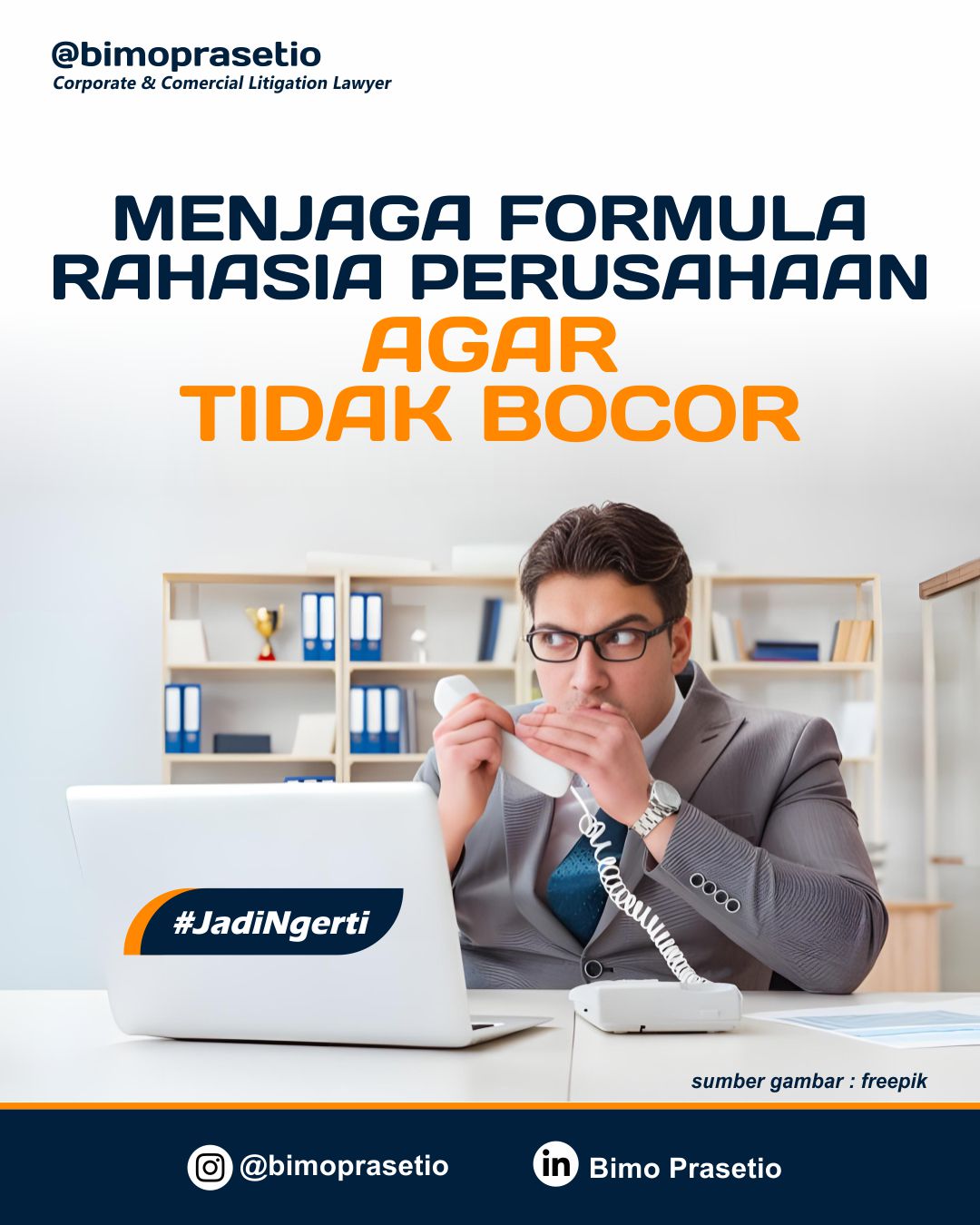 MENJAGA FORMULA RAHASIA PERUSAHAAN AGAR TIDAK BOCOR