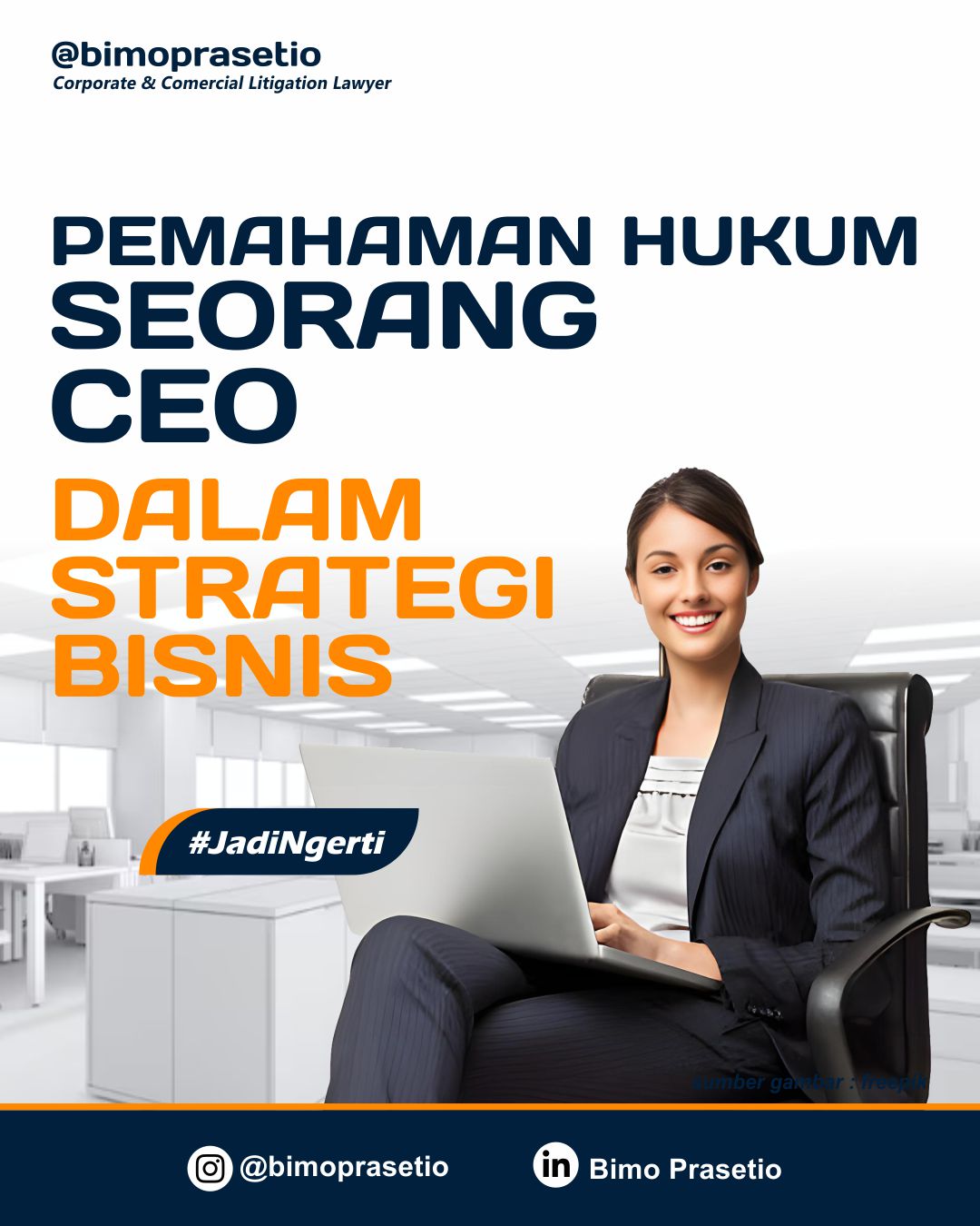 PEMAHAMAN HUKUM SEORANG CEO DALAM STRATEGI BISNIS