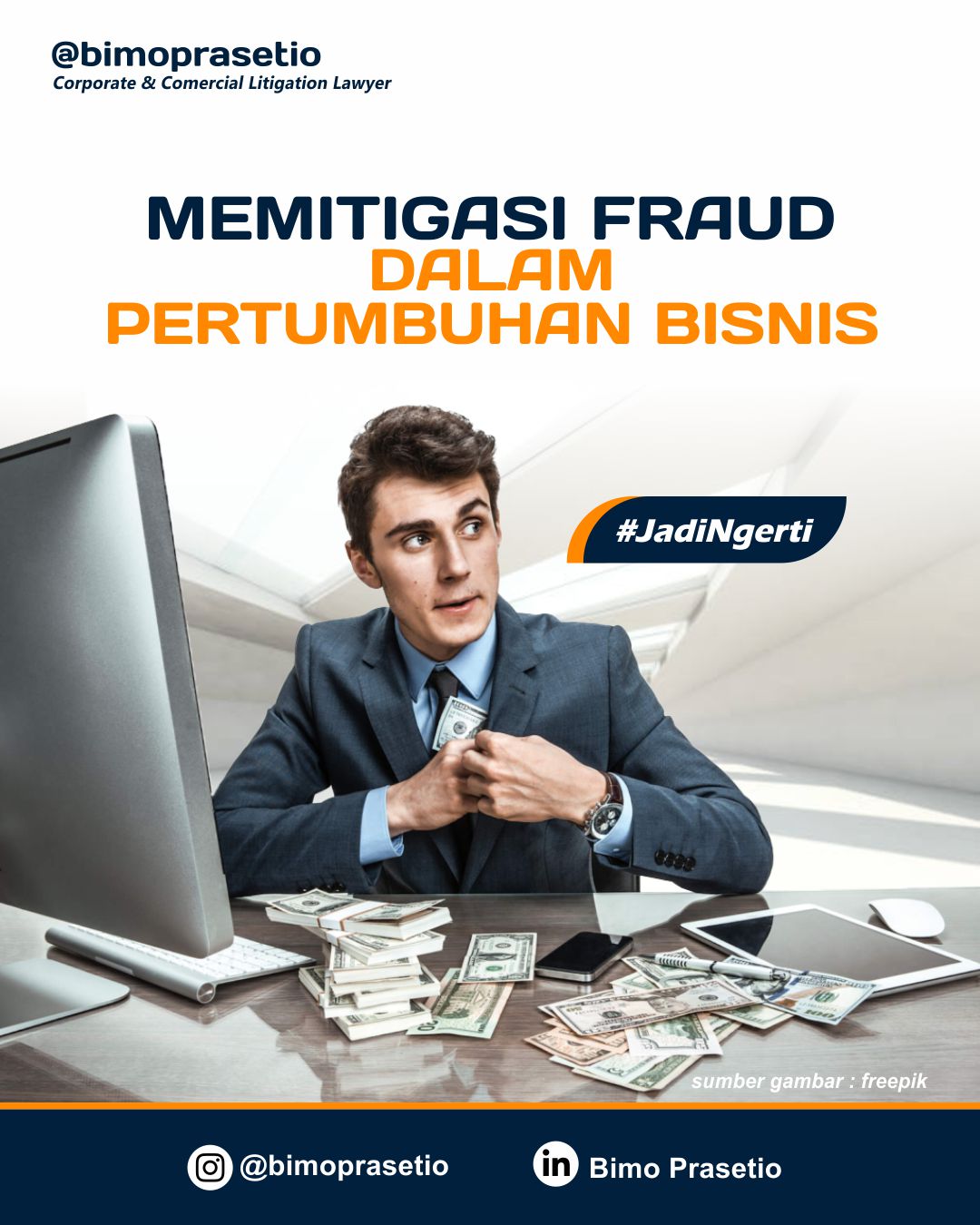 MEMITIGASI FRAUD DALAM PERTUMBUHAN BISNIS MEMITIGASI FRAUD DALAM PERTUMBUHAN BISNIS