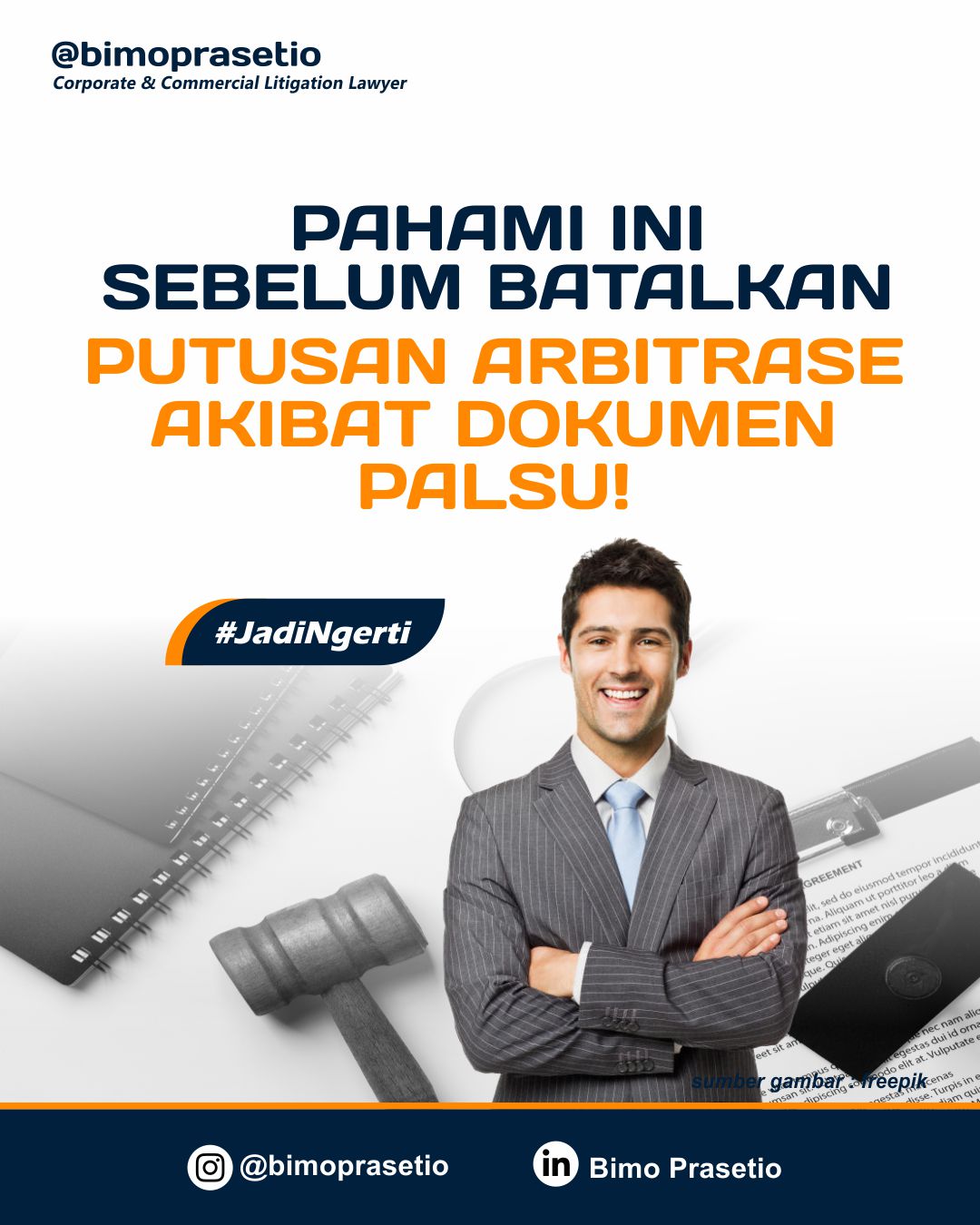 PAHAMI INI SEBELUM BATALKAN PUTUSAN ARBITRASE AKIBAT DOKUMEN PALSU!