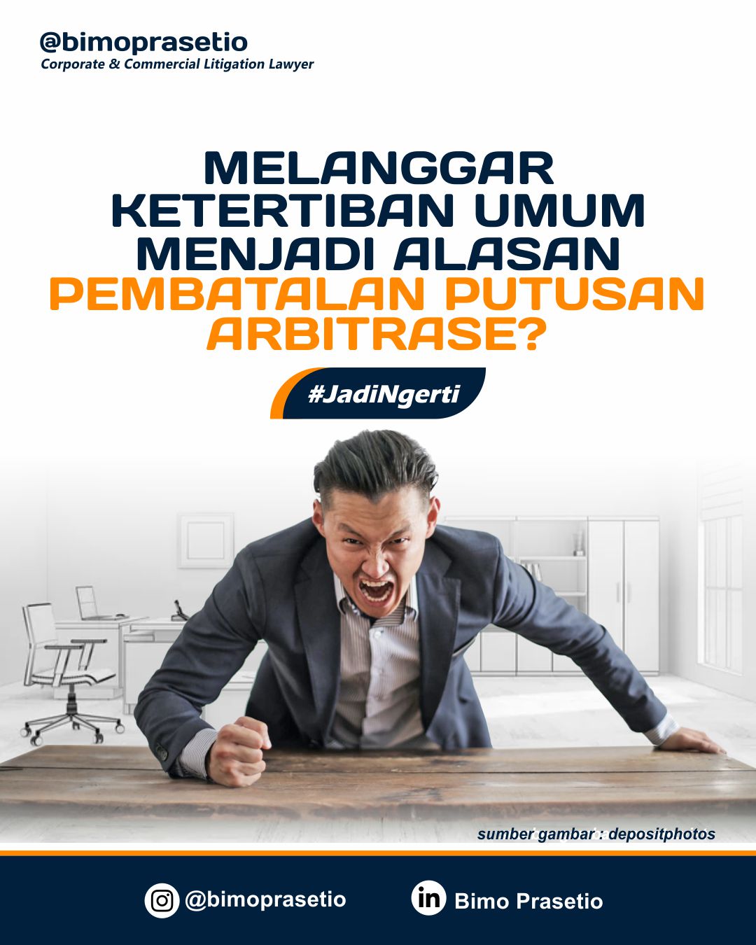 MELANGGAR KETERTIBAN UMUM MENJADI ALASAN PEMBATALAN PUTUSAN ARBITRASE?