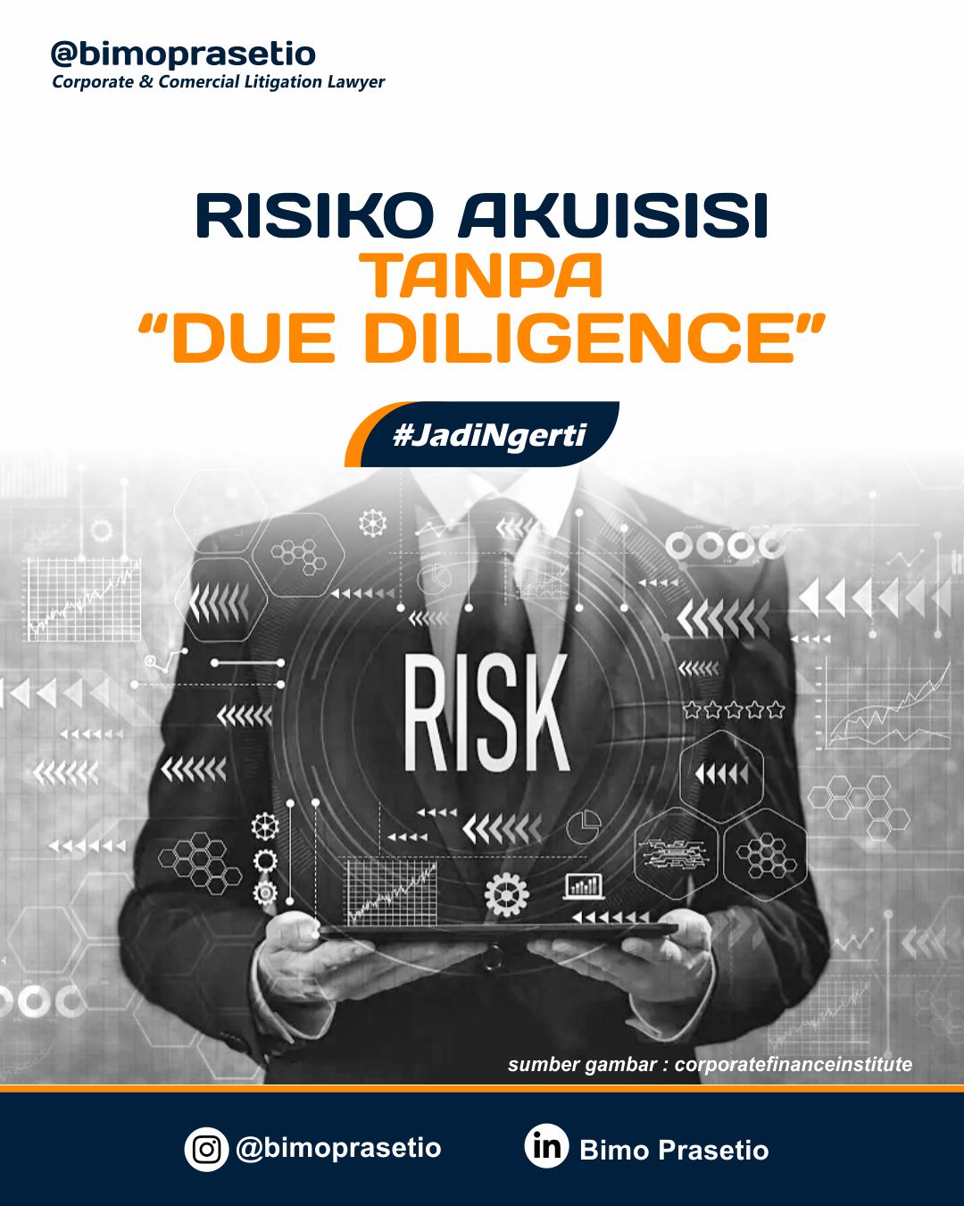 RISIKO AKUISISI TANPA DUE DELIGENCE RISIKO AKUISISI TANPA DUE DELIGENCE
