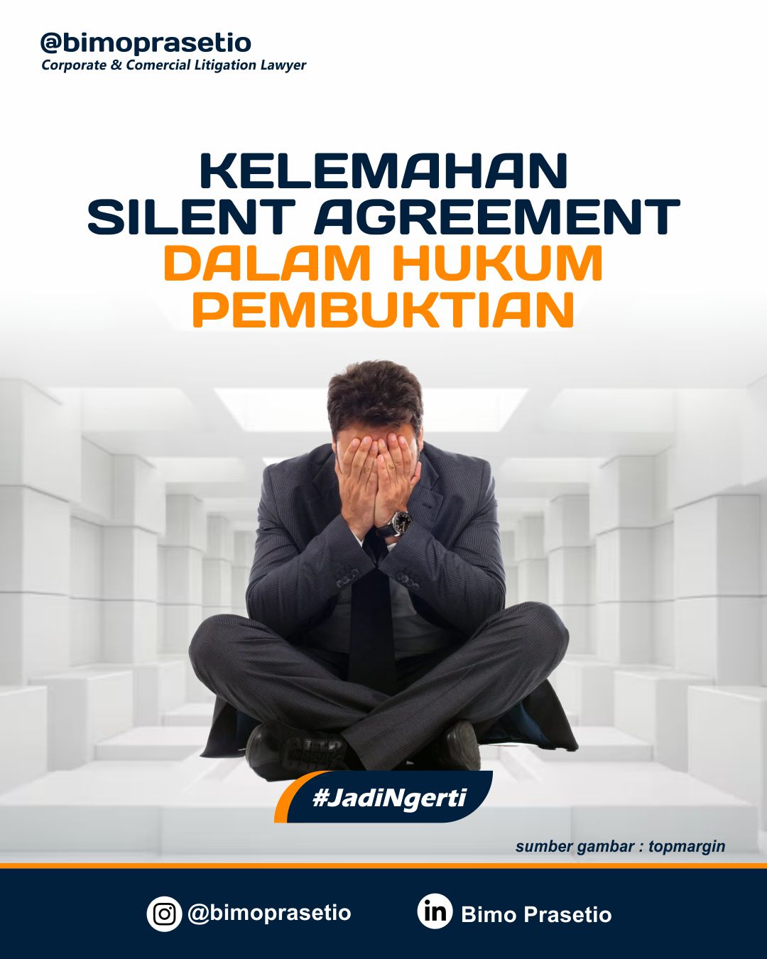 KELEMAHAN SILENT AGREEMENT DALAM HUKUM PEMBUKTIAN KELEMAHAN SILENT AGREEMENT DALAM HUKUM PEMBUKTIAN