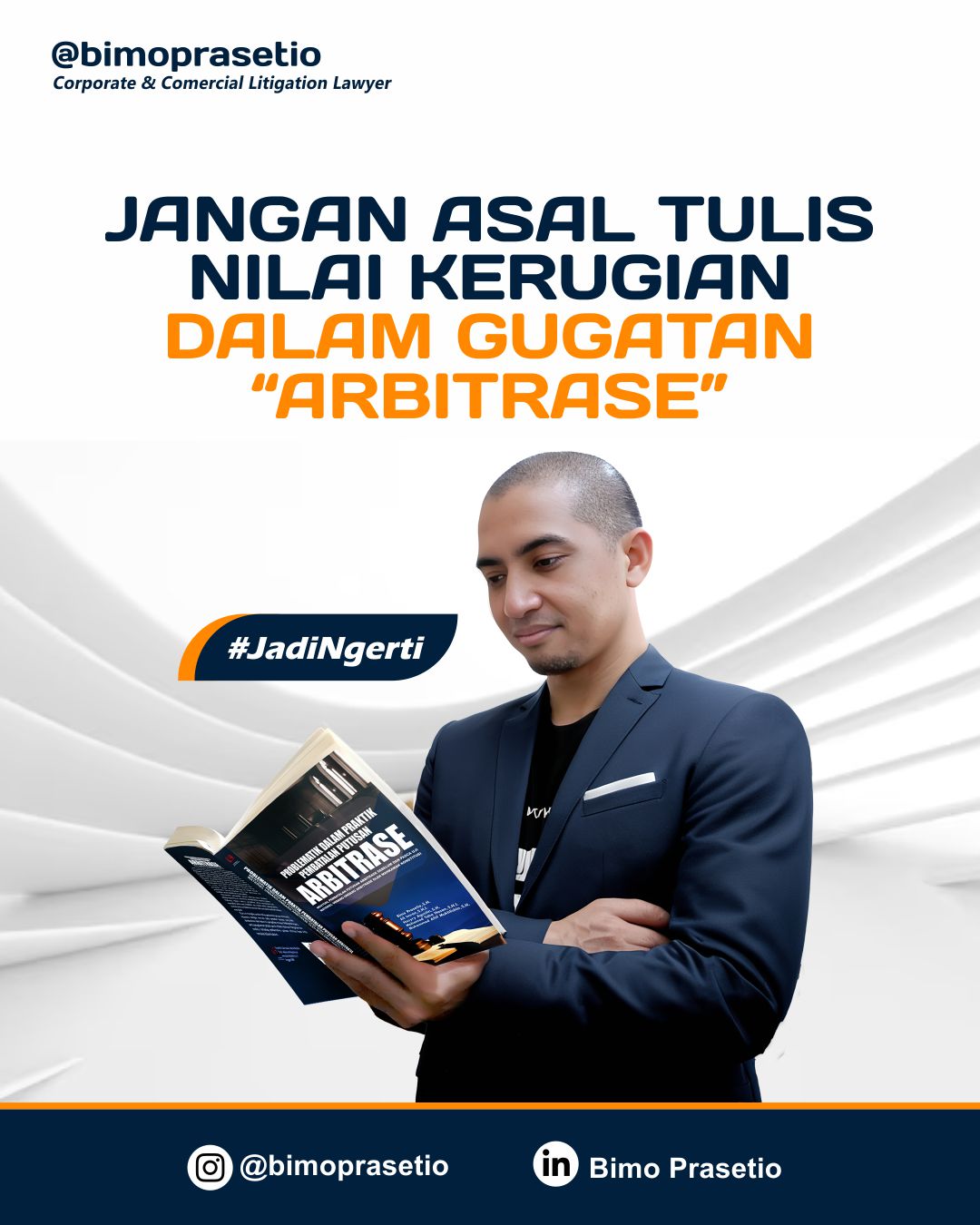 JANGAN ASAL TULIS NILAI KERUGIAN DALAM GUGATAN ARBITRASE