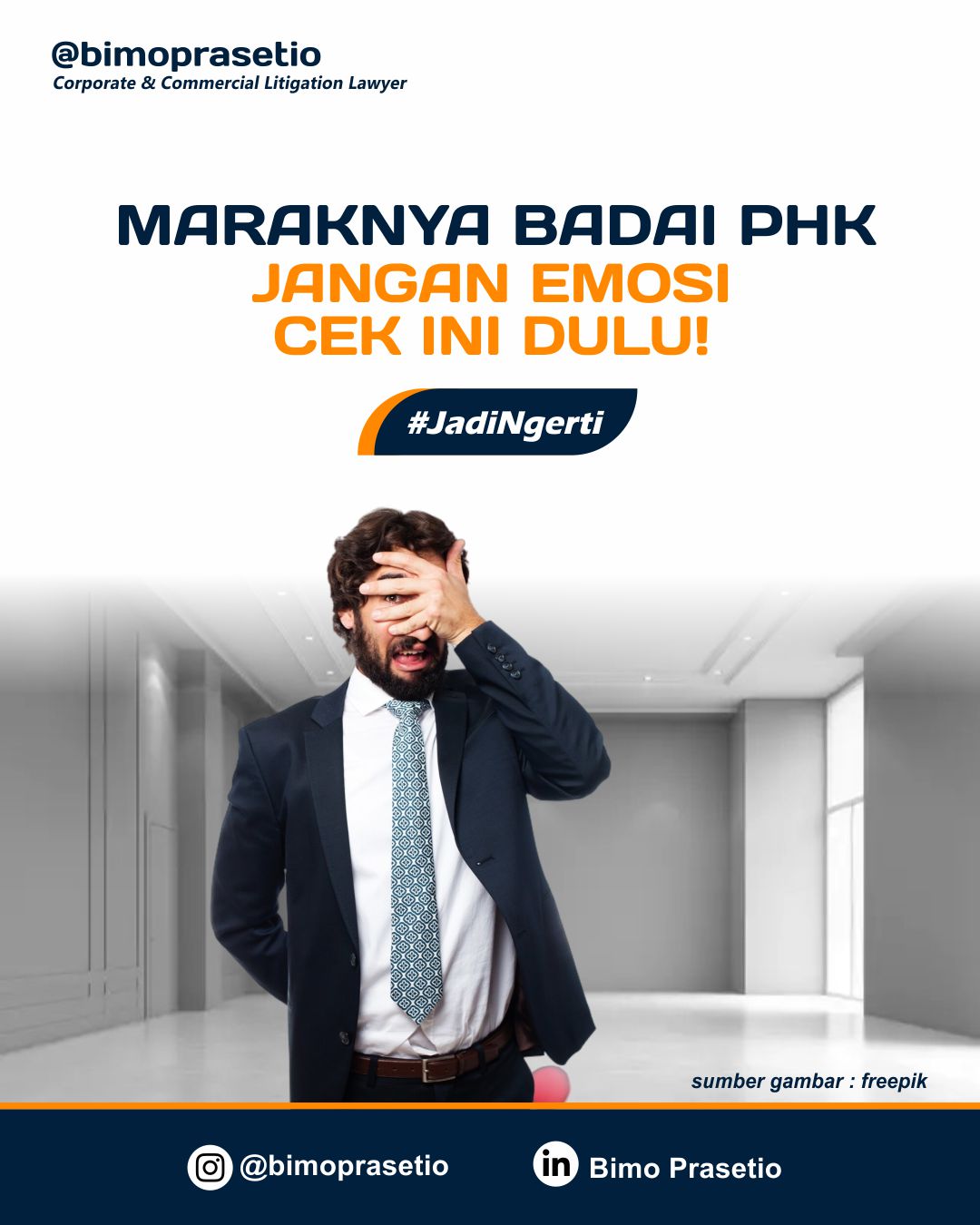 MARAKNYA BADAI PHK, JANGAN EMOSI CEK INI DULU!