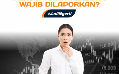 MENJAMINKAN SAHAM PERUSAHAAN TERBUKA WAJIB DILAPORKAN?