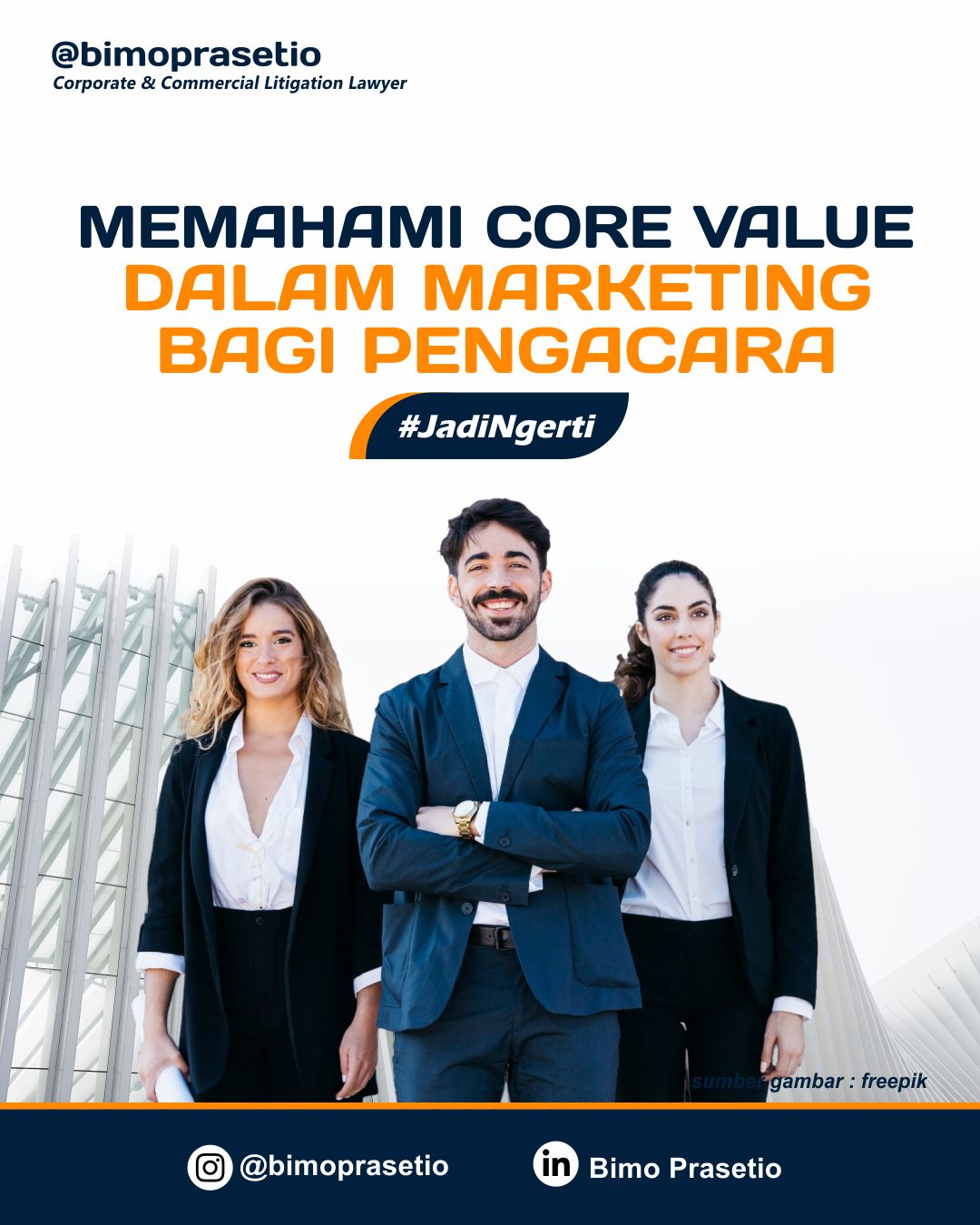 MEMAHAMI CORE VALUE DALAM MARKETING BAGI PENGACARA MEMAHAMI CORE VALUE DALAM MARKETING BAGI PENGACARA