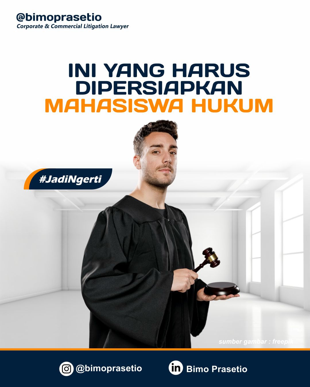 INI YANG HARUS DIPERSIAPKAN MAHASISWA HUKUM