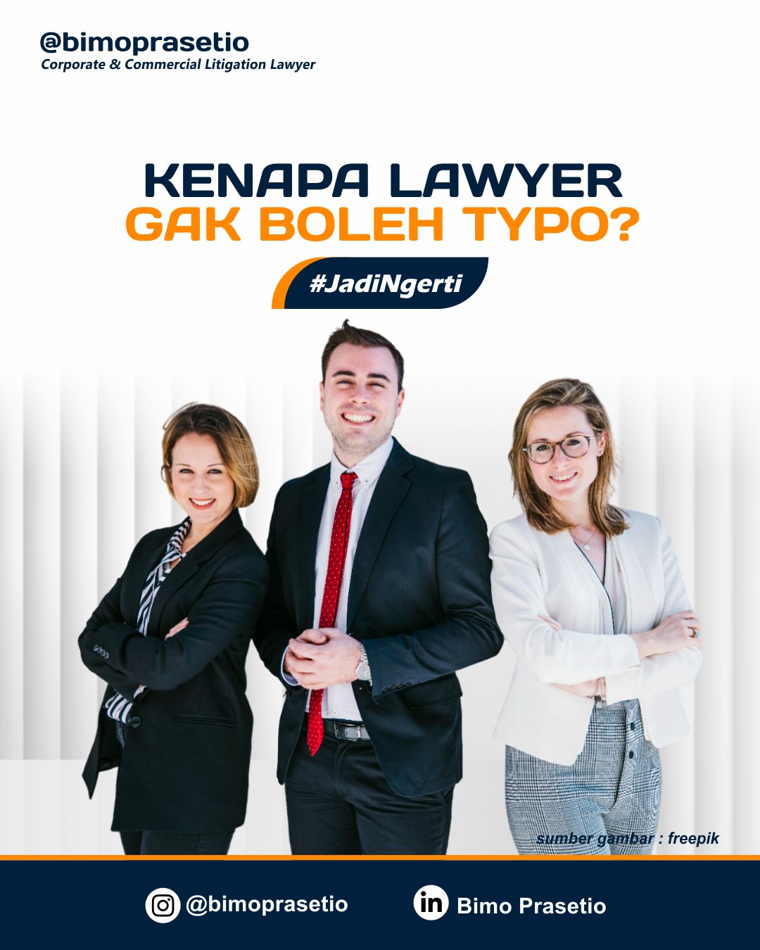 KENAPA LAWYER GAK BOLEH TYPO? KENAPA LAWYER GAK BOLEH TYPO?