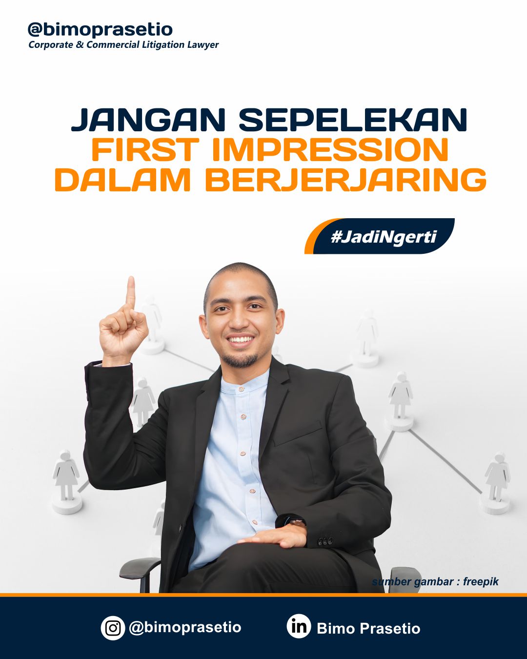 JANGAN SEPELEKAN FIRST IMPRESSION DALAM BERJERJARING