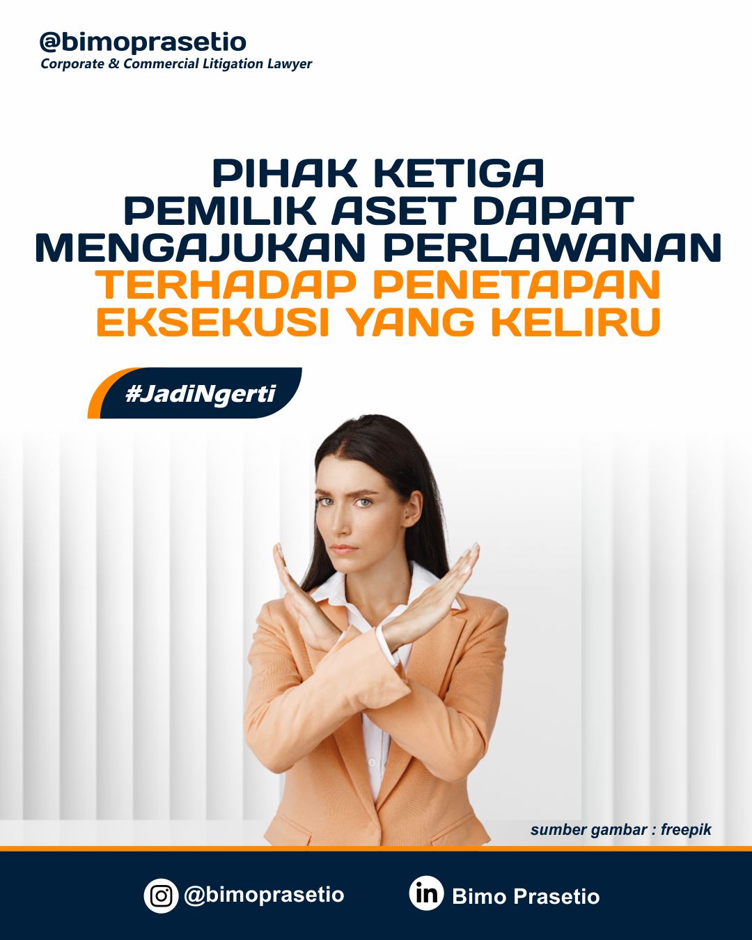 PIHAK KETIGA PEMILIK ASET DAPAT MENGAJUKAN PERLAWANAN TERHADAP PENETAPAN EKSEKUSI YANG KELIRU