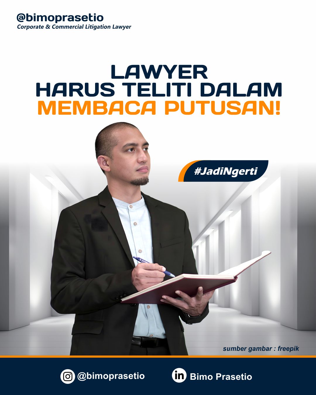 LAWYER HARUS TELITI DALAM MEMBACA PUTUSAN!