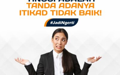 BUNGA TERLAMPAU TINGGI ADALAH TANDA ADANYA ITIKAD TIDAK BAIK!
